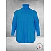 No.1 By OX Gebreide Poncho-Trui Clear Blue